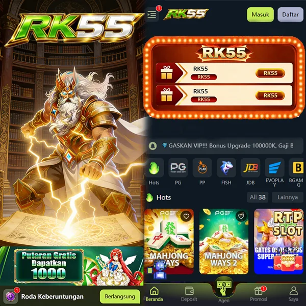 RK55 Bonus Member Baru 100%